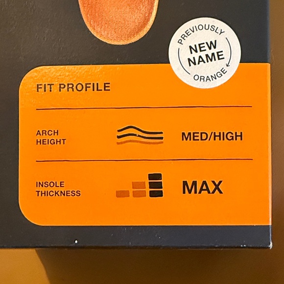 Superfeet Orange Insoles for Men or Women - Picture 4 of 5